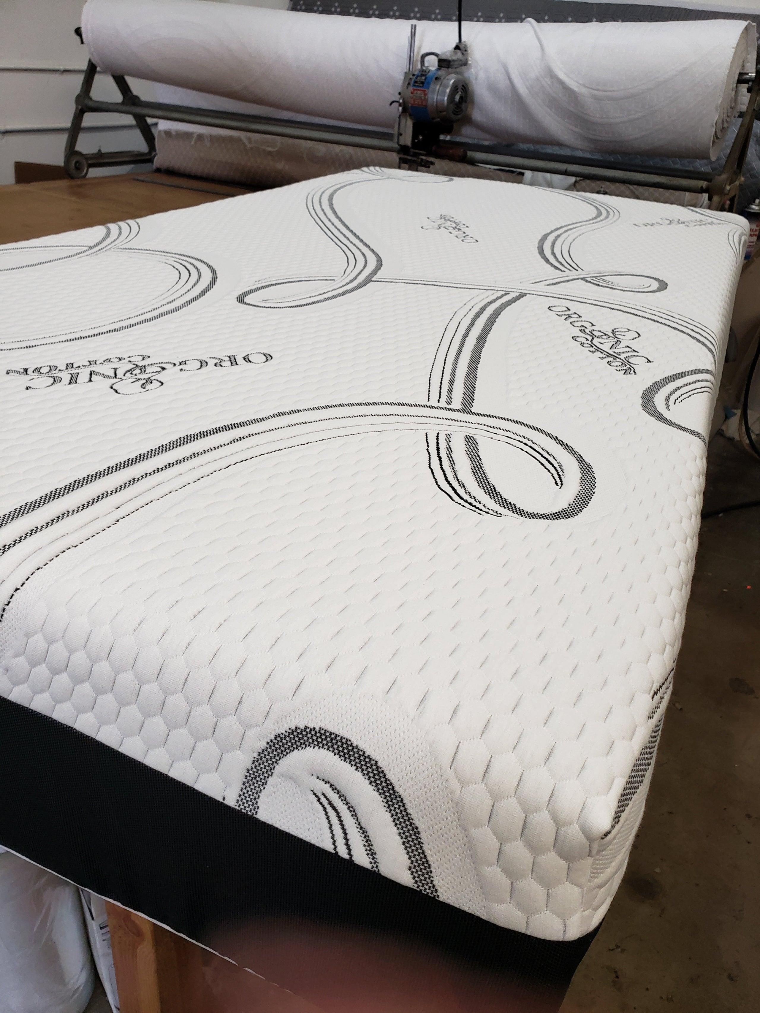 Organic memory foam mattress discount